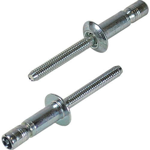 【対応・送料無料】 エビ　高強度ブラインドリベット　Ｓボルト（丸頭）　Φ６．４／板厚９．５ｍｍ　（１００本入）