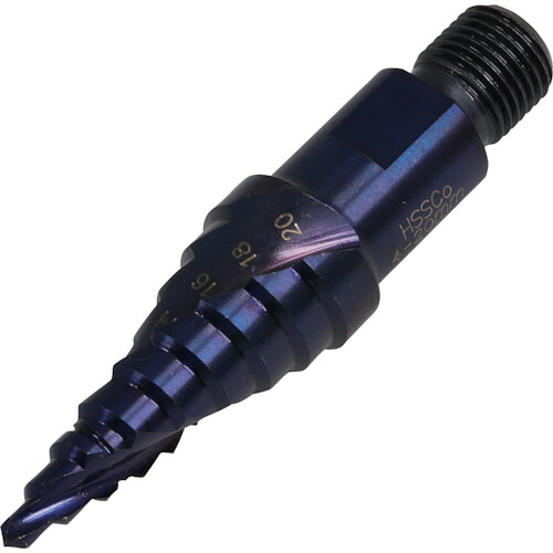 【対応・送料無料】 ミツトモ　スパイラルステップドリル　Φ４－２０ｍｍ（９段）　ＩＭ－ＳＴＢ４２０