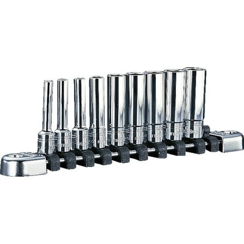 【対応・送料無料】 ネプロス　６．３ｓｑ．ディープソケットセット［９コ組］