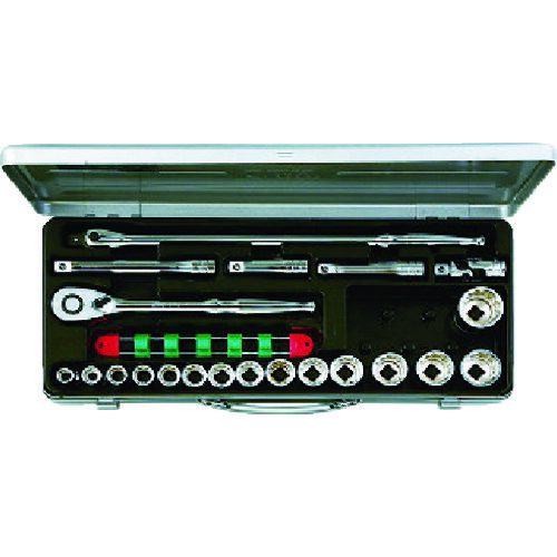 【対応・送料無料】ＫＴＣ　１２．７ｓｑ．ソケットレンチセット［２１点］｜buckteeth shop 店