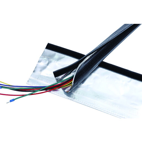 【対応・送料無料】TRUSCO 電磁波シールド結束チューブ マジックタイプ 40Φ5m|buckteeth shop 店