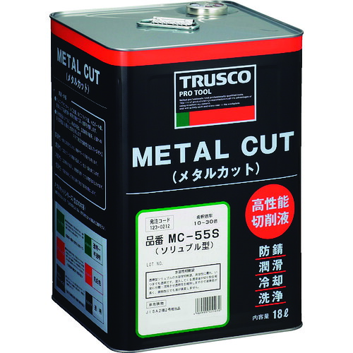 【対応・送料無料】TRUSCO メタルカット ソリュブル高圧対応型 18L|buckteeth shop 店