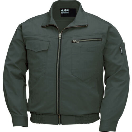 6381円 71%以上節約 ジーベック 空調服 綿薄手現場服ヘリンボン空調服XE98002−62−L