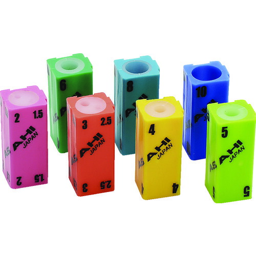 楽天市場】ASAHI AIS0710 六角棒レンチ用連結ホルダーセット 7個組