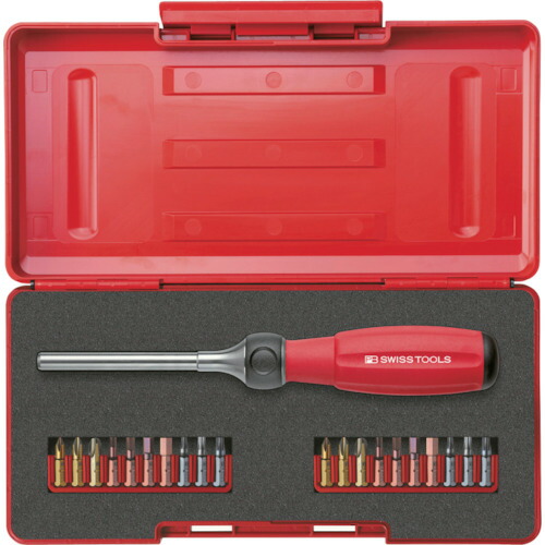 【相応う・貨物輸送無料】ＰＢスイスツールズ ８５１０Ｒ－１００ＳＥＴ ツイはやりっ子 ラチェットドライバー