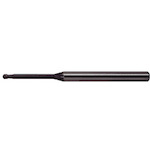 【対応・送料無料】 三菱K 2枚刃インパクトミラクルロングネック 超硬ボールエンドミル0.5mm