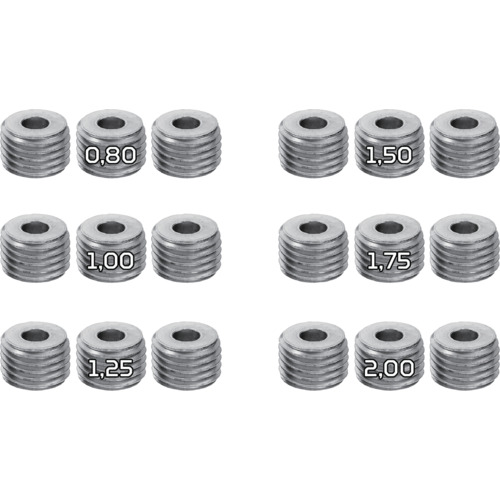 ＧＥＤＯＲＥ 螺子釘山取りつくろう物の具 ＴＨＲＥＡＤ ＲＥＳＥＴ 巻きダイス型書き割り 投球０．８ー２．０ (3462102)