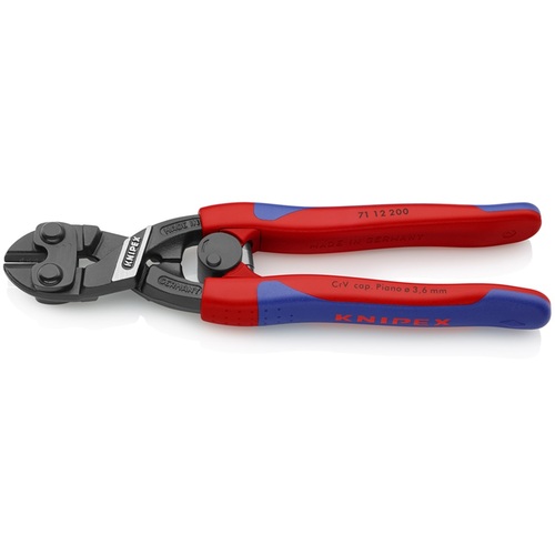 KNIPEX 【SB】ミニクリッパー コンフォートハンドル スプリング付(SB展示販売パッケージ仕様) (7112-200SB)|buckteeth shop 店