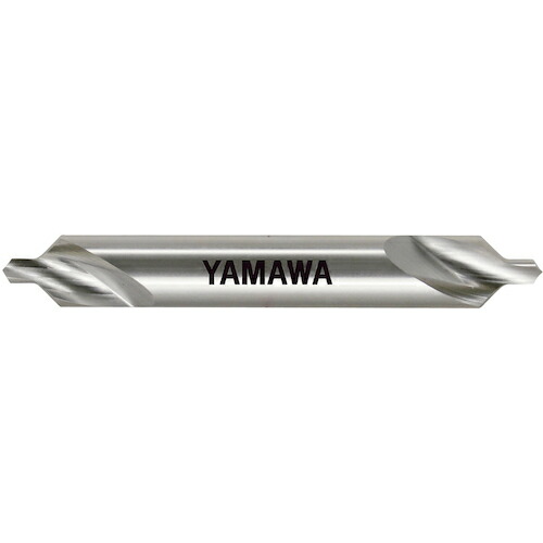 ヤマワ 強捻じれ溝Ａ形９０° 真っただ中穴せん孔機 ＣＥ－Ｑ ８Ｘ９０゜Ｘ１８ (CE-Q-8X90X18)