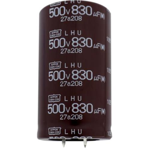 ケミコン　大型アルミ電解コンデンサ　ＬＨＵシリーズ　４５０Ｖ　１２３０μＦ　(ELHU451VSN1C2MR80S)