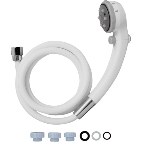 タカギ シャワーホースセット マッサージシャワピタホースセット (JS456GY) シャワーヘッド-バス用品