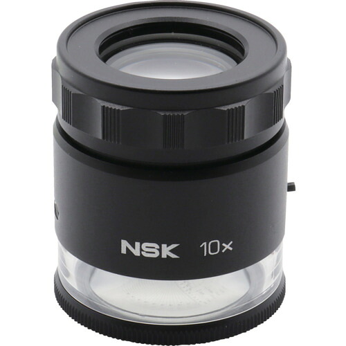 ＳＫ ＬＥＤ点火装置付規模ルーペ ＮＬＳＬ－１０－１ (NLSL-10-1)