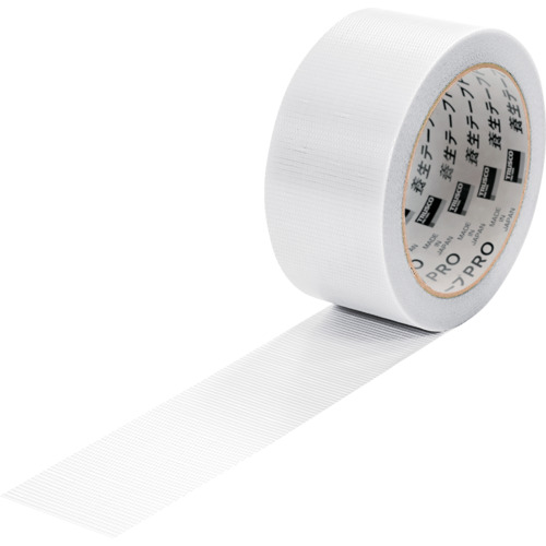 ＴＲＵＳＣＯ せっ生磁気テープＰＲＯ 白いこと ４７粍巾ｘ２５ｍ ３０巻入り口・入口 (YP4725-W-30)