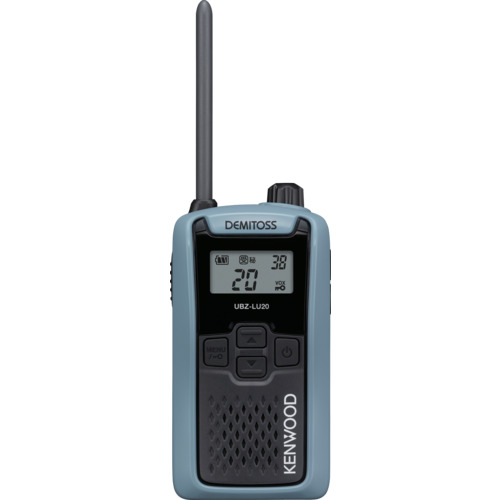 ＫＥＮＷＯＯＤ 一種独特小ワット数トランシーバー（代わり代わり電話を掛ける） ＤＥＭＩＴＯＳＳ 青味薄墨色 (UBZ-LU20H)