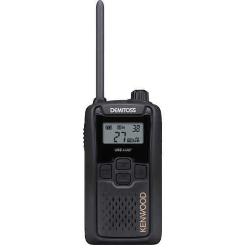 ＫＥＮＷＯＯＤ 一種独特小ワット数トランシーバー（代わり代わり・中継ぎ相応う） ＤＥＭＩＴＯＳＳ 黒いこと (UBZ-LU27)