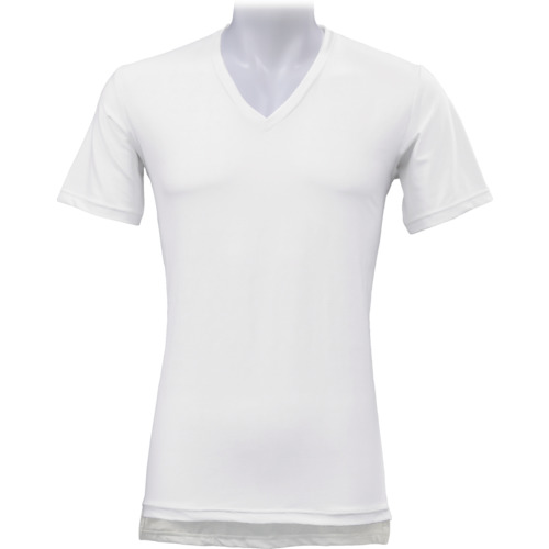 リベルタ　デオドライズテック　半袖Ｖネック　ＷＨＴ　（Ｌ）