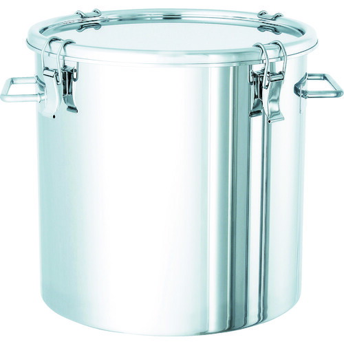 日東 ステンレス鋼貯蔵タンク サニタリークリップ式密閉貯蔵タンク １００Ｌ