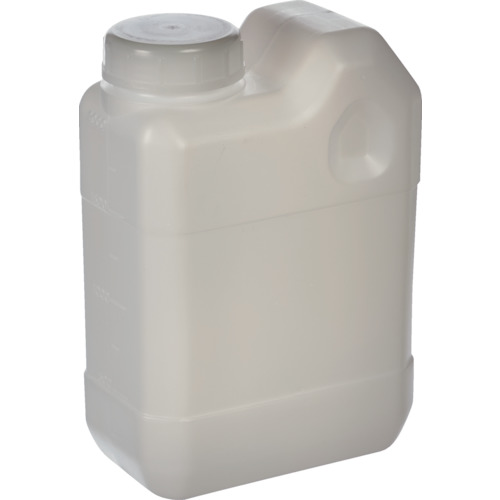 サンプラ ポリタンク 角瓶C型(広口タイプ) 2L (50個入)|buckteeth shop 店