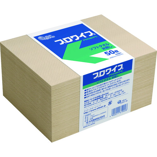 エリエール　プロワイプソフトタオル未晒帯どめ５０枚 7,533円