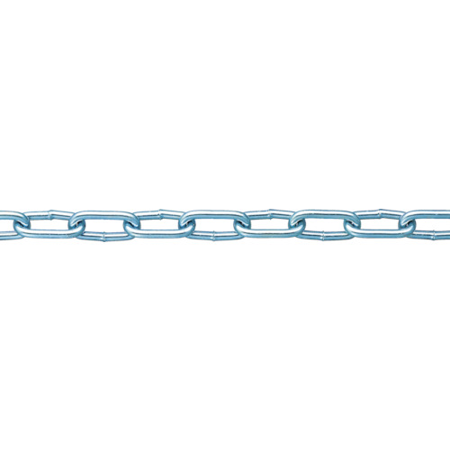 ニッサチェイン 鉄ユニクロ溶接リンクチェイン ４粍×３０ｍ
