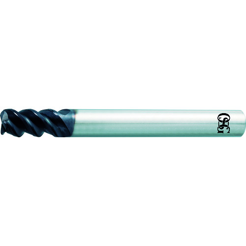 OSG 超硬ラジアスエンドミル フェニックス ハイフィーダーブルノーズ 3刃 コーナー半径0.3mm 刃径1mm 3090002|buckteeth shop 店