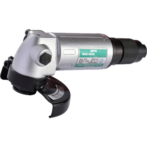ＮＰＫ アングルグラインダ １００粍用 （豪然たる型）１５３２０ DIY・工具-エアアングルグラインダー-エア工具本体