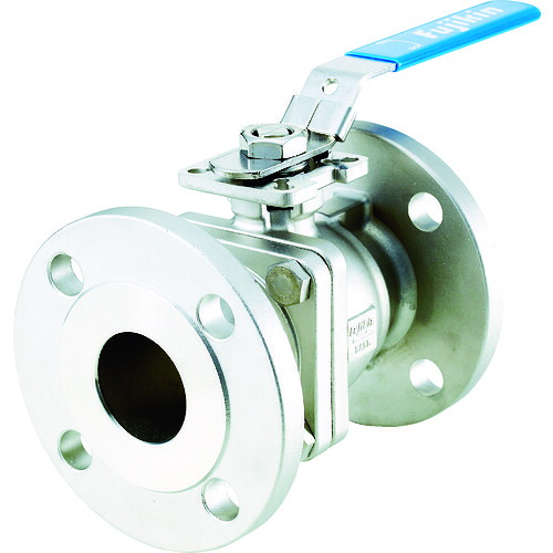 フジキン　ステンレス鋼製１ＭＰａフランジ式２ピースボール弁５０Ａ（２）｜buckteeth shop 店