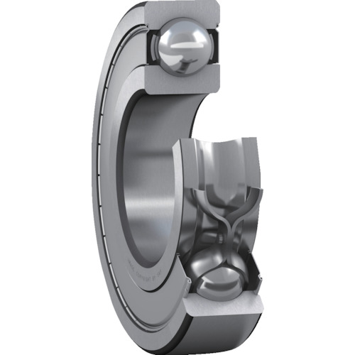 ＳＫＦ　単列深溝玉軸受　軸受両端鋼板シールド　内径７５ｍｍＸ外径１３０ｍｍＸ幅２５ｍｍ