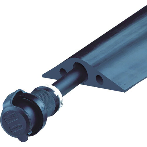ＣＨＥＣＫＥＲＳ ラバーダクトプロテクター 幅１４６．１ＭＭ×長さ１５２４ＭＭ