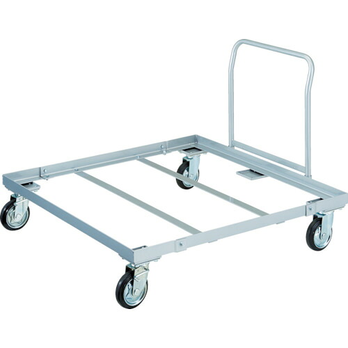 TRUSCO パレット台車 1100x1100 ハンドル付|buckteeth shop 店