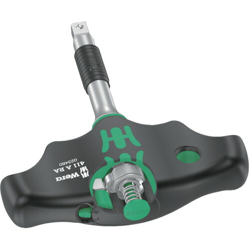 Ｗｅｒａ　４１１ＲＡ　Ｔ型差替式ラチェットドライバーソケット