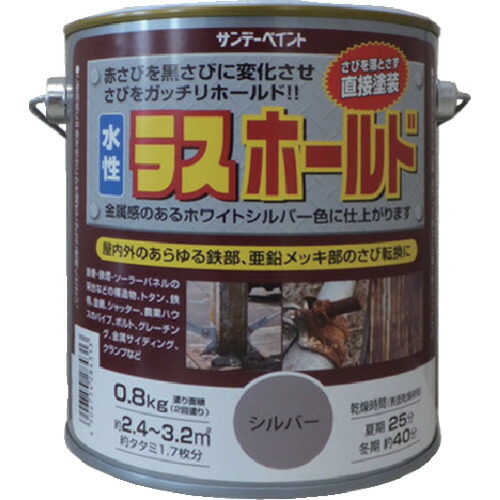 サンデーえの具 水溶性ラスホールド ８００ｇ しろがね色