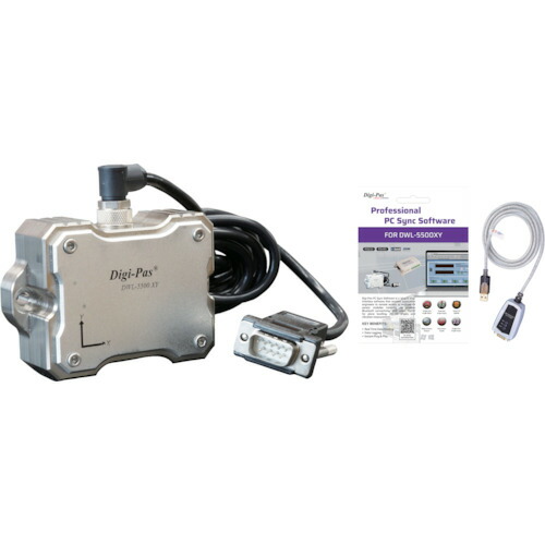 ジェーエスビ Ｄｉｇｉ－ｐａｓ ＤＷＬ５５００ＸＹ Ｐｒｏ－Ｖｅｒｓｉｏｎ 高性能２軸デジタル傾斜角度検出器 ±０．００１°
