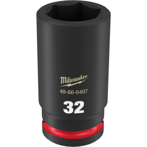 ｍｉｌｗａｕｋｅｅ　ＳＨＯＣＫＷＡＶＥ　ＩＭＰＡＣＴ　ＤＵＴＹ　ディープインパクトソケット　３／４インチ（１９ｍｍ）角　３２ｍｍ
