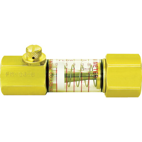 日東　金属カップリング　フローメーター　取付サイズＲ３／８（３５５４５）｜buckteeth shop 店