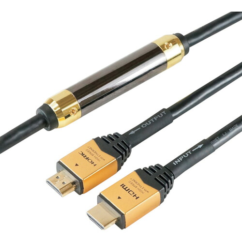 ホーリック イコライザー付き HDMIケーブル 15m ゴールド HDM150−592GD|buckteeth shop 店