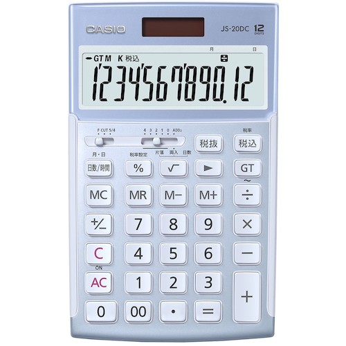 カシオ 本格実務計算器 青み