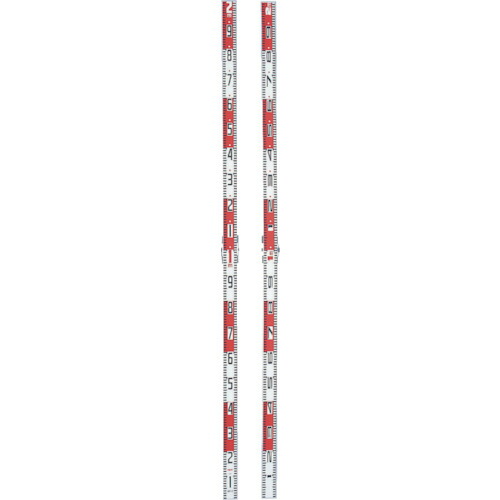 マイゾックス 二ツ折標尺 ２ｍ×２ツ折＜ＬＲ－２２＞