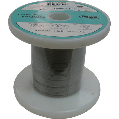 【200個セット】ニッサチェイン ステンレスワイヤーロープ0.45mm×200M|buckteeth shop 店