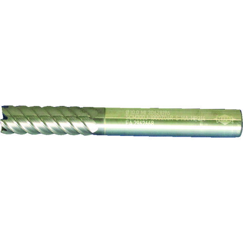 マパール　超硬スクエアエンドミル　ＯｐｔｉＭｉｌｌ－Ｈａｒｄｎｅｄ　高硬度用　多枚刃　ミディアム刃長　刃径６ｍｍ　刃長１８ｍｍ　全長６２ｍｍ　シャンク径６ｍｍ