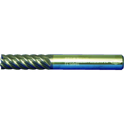 マパール　超硬スクエアエンドミル　Ｏｐｔｉ－Ｍｉｌｌ（ＳＣＭ１９０Ｊ）　ロング刃長　６／８枚刃　刃径４ｍｍ　刃長１６ｍｍ　全長６２ｍｍ　シャンク径６ｍｍ
