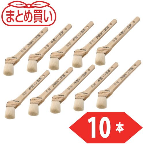 ＴＲＵＳＣＯ　まとめ買い高級ニス刷毛　１０号　３０ｍｍ幅　１０本入り