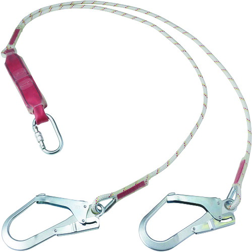 ３Ｍ　プロテクタ　ロープランヤード　ツイン　１２６０３２３Ｎ　タイプ２｜buckteeth shop 店