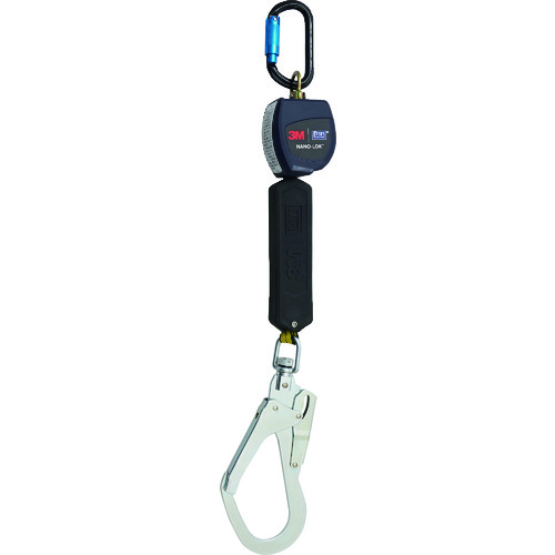 3M DBI−サラ Nano−Lok 巻取り式ランヤード シングル 3101741 タイプ1|buckteeth shop 店