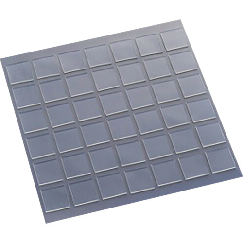 ＥＸＳＥＡＬ　耐震ゲル　転倒防止シート　ゲルタック　お徳用　３０×３０×２ｍｍ（角型）