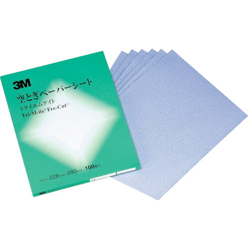 【100個セット】３Ｍ　空研ぎペーパーシート　４２６Ｕ　＃３２０　２２８Ｘ２８０ｍｍ