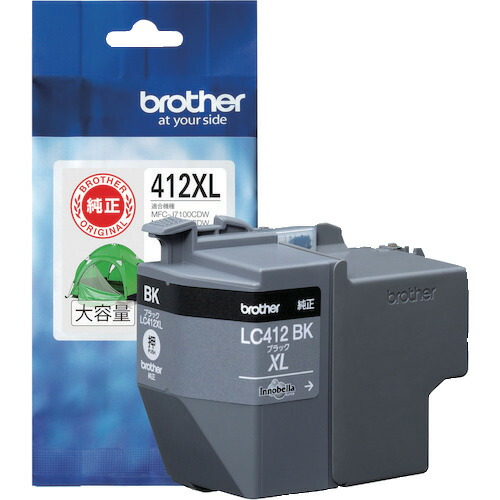 ｂｒｏｔｈｅｒ　ＬＣ４１２ＸＬＢＫ　インクカートリッジ　ブラック（大容量）