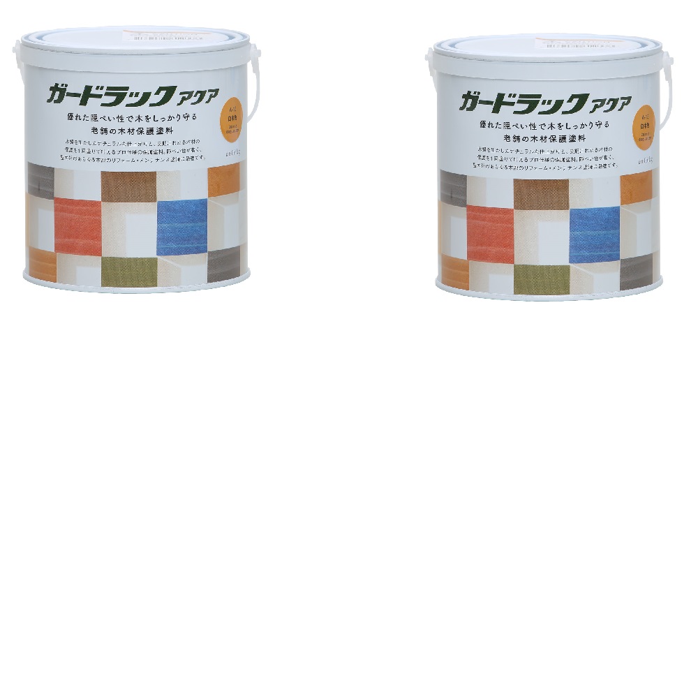 和信ペイント ガードラックアクア Ａ－１３ 白木色（ＨＣ） 0.6kg ２缶セット