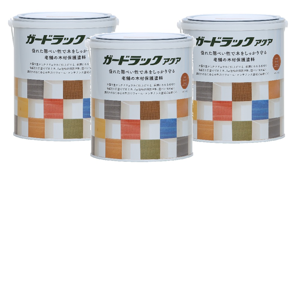 和信ペイント ガードラックアクア Ａ－３ チーク（ＨＣ） 1.4kg ３缶セット 14,431円