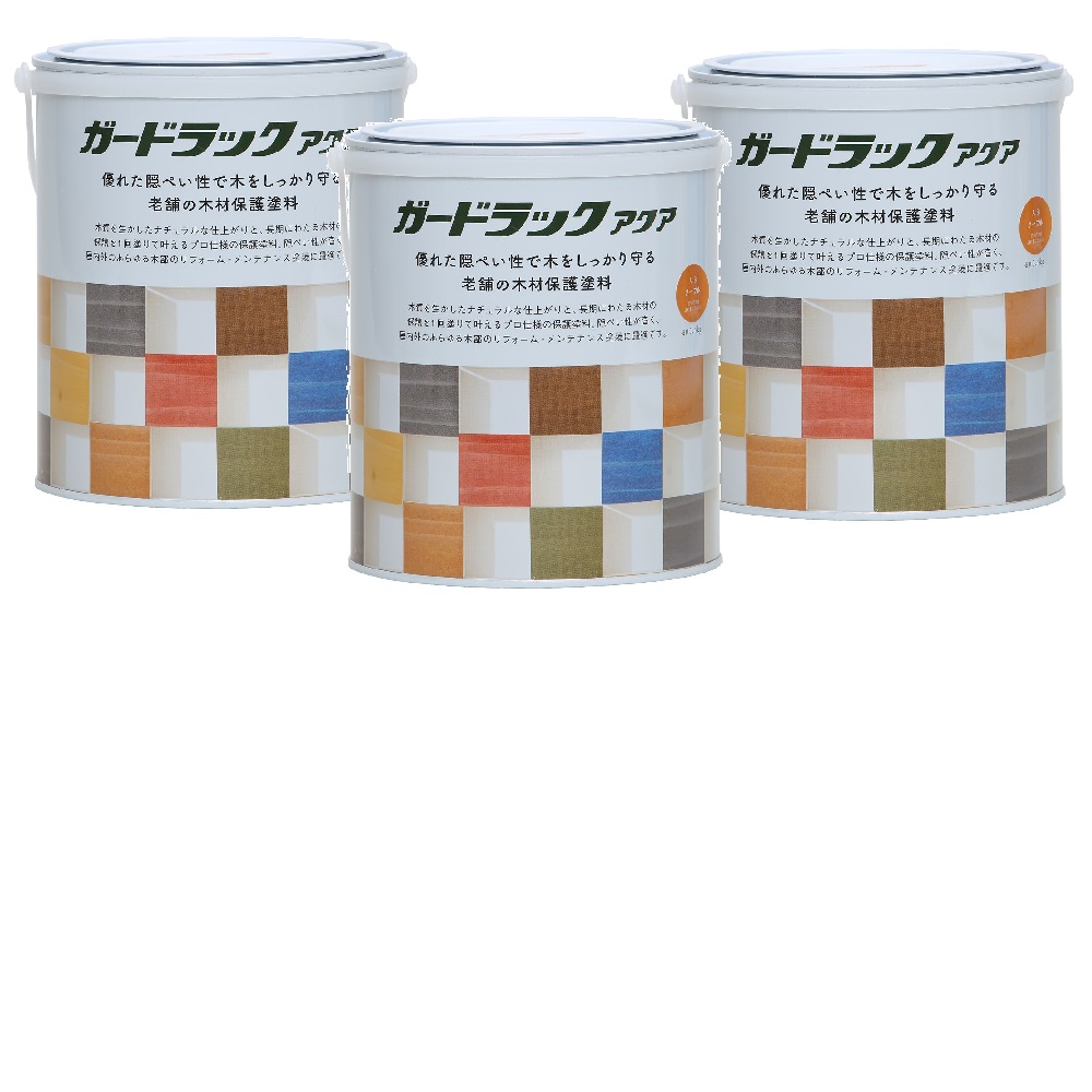 和信ペイント ガードラックアクア Ａ－８ メープル（ＨＣ） 1.4kg ３缶セット